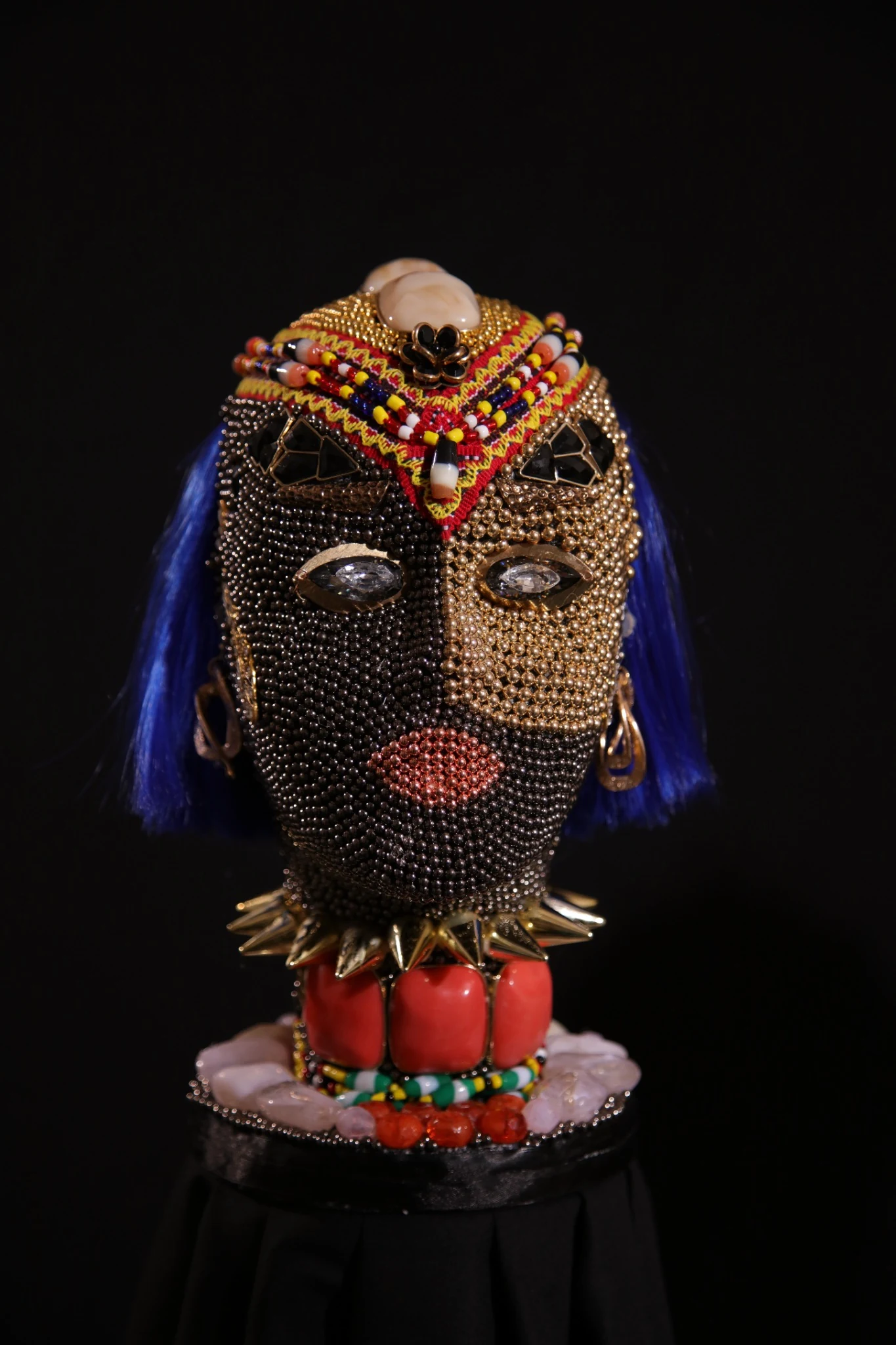 Disco Balling Heads sculpture