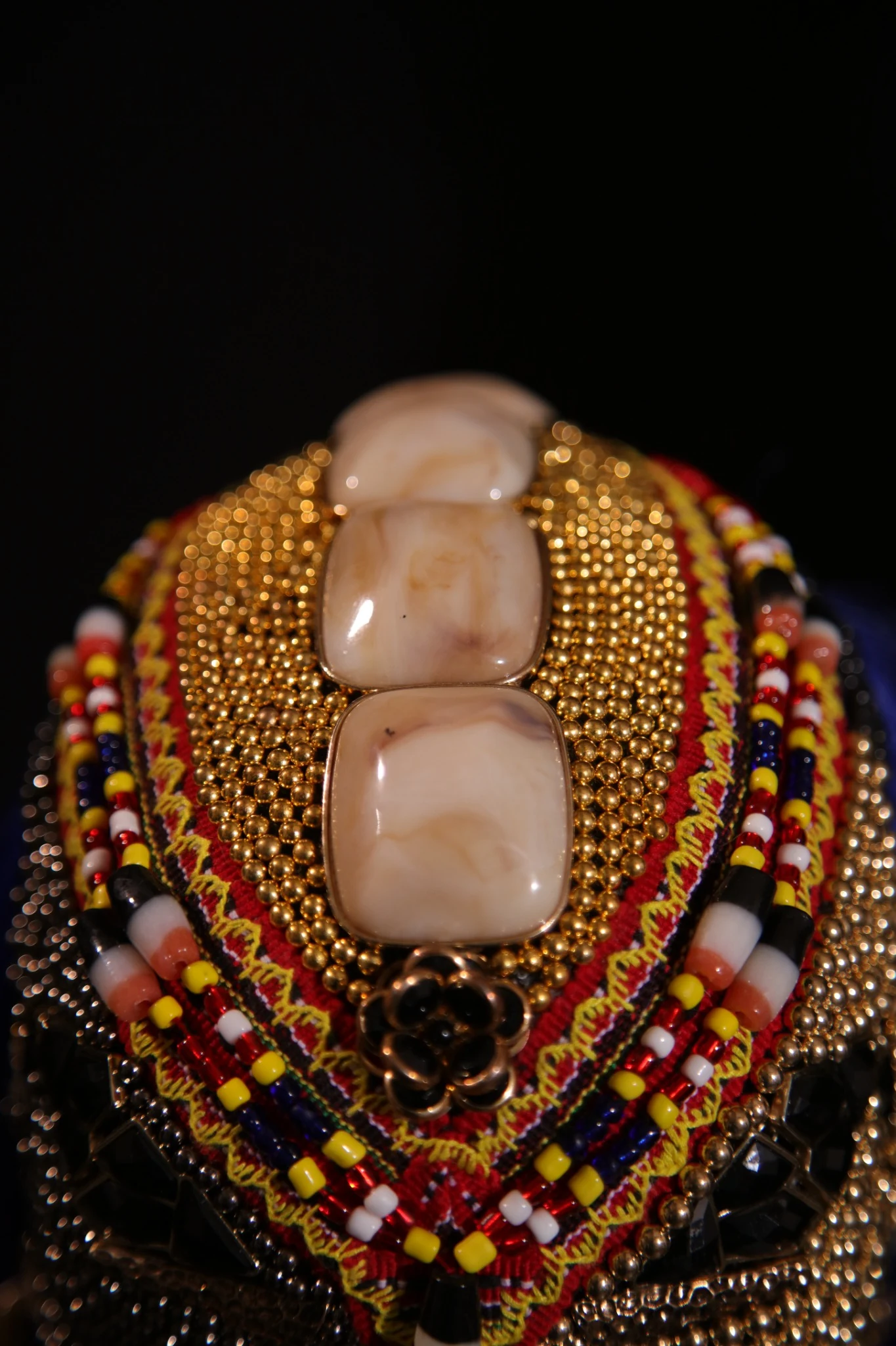 Disco Balling Heads beaded detail